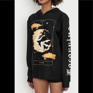 Blackmilk M Moon Card Hoodie Sweater -Limited
